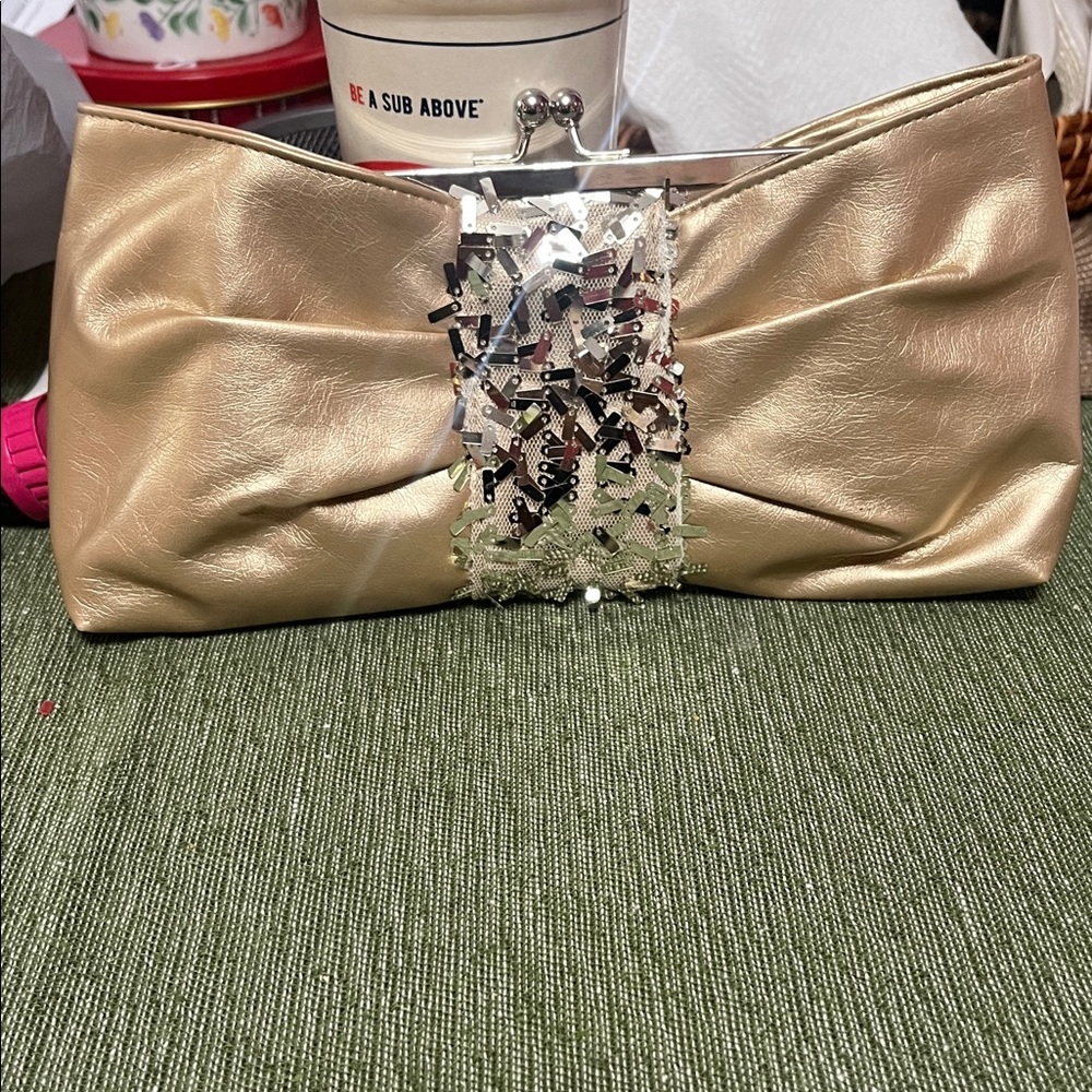 Vintage  Gold Evening Purse